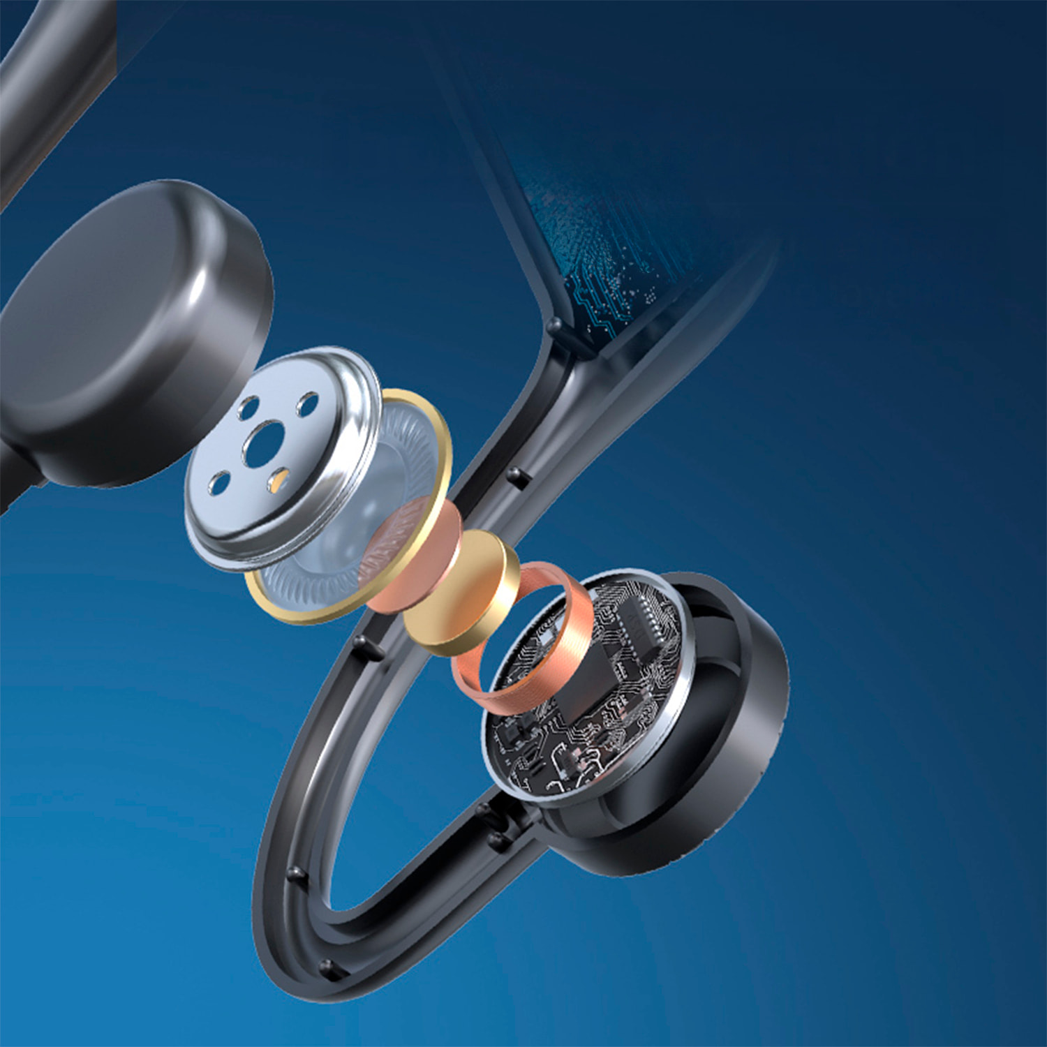 Auriculares KS-19 Bluetooth. Con Tecnología de Conducción Ósea.