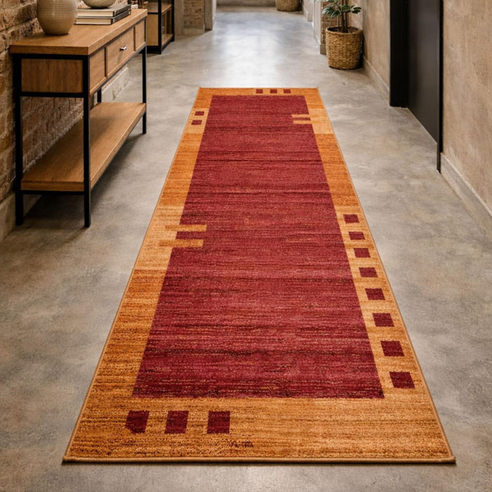 Tapis salon et chambre tissé motif simple SASA