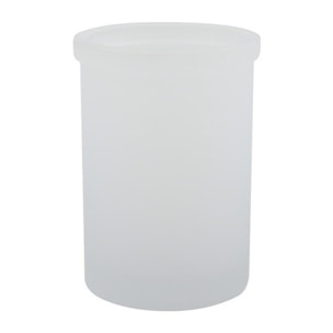 Gobelet Verre YOKO Misty Blanc Spirella