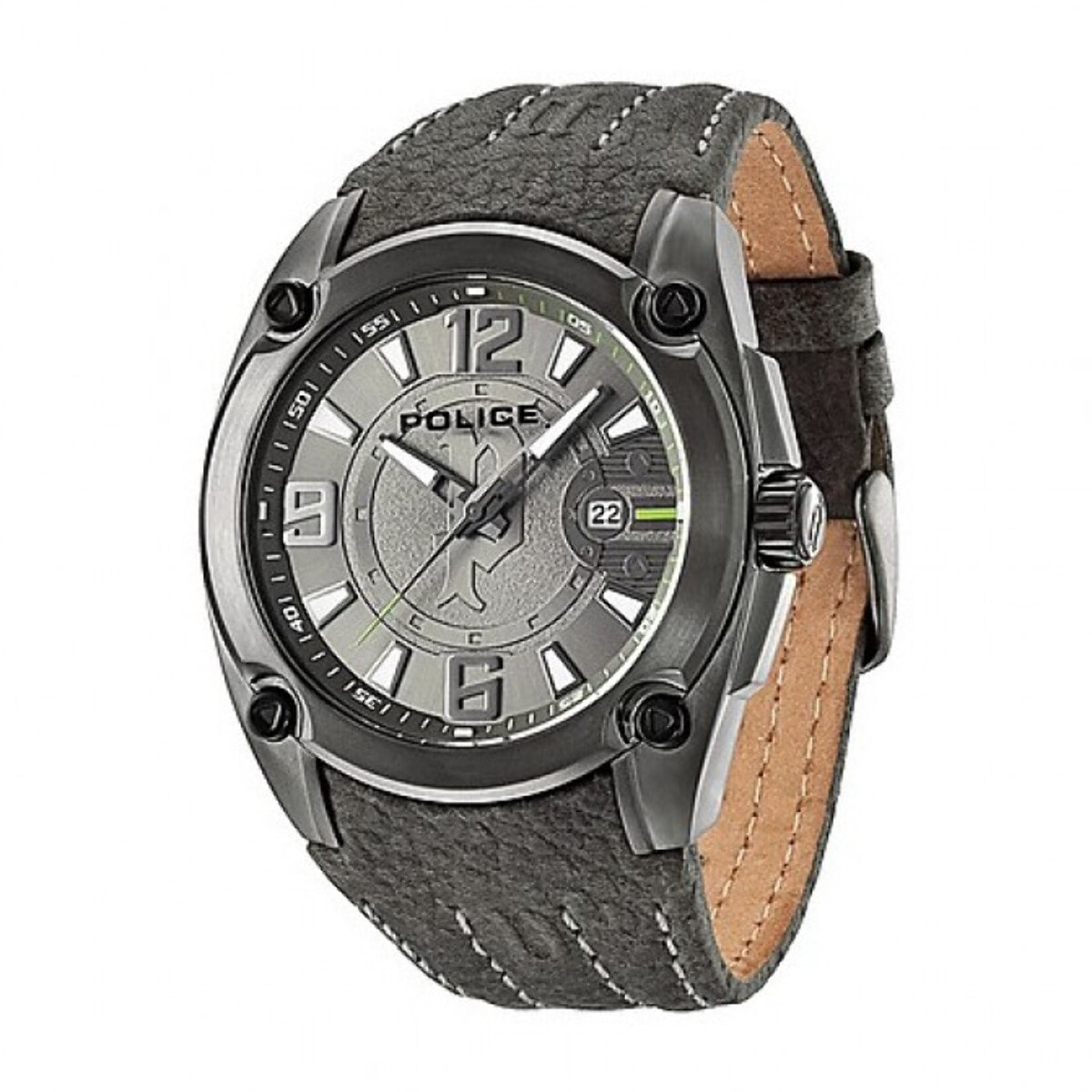 Reloj Police R1451211003 Hombre Analogico Cuarzo con Correa de Piel