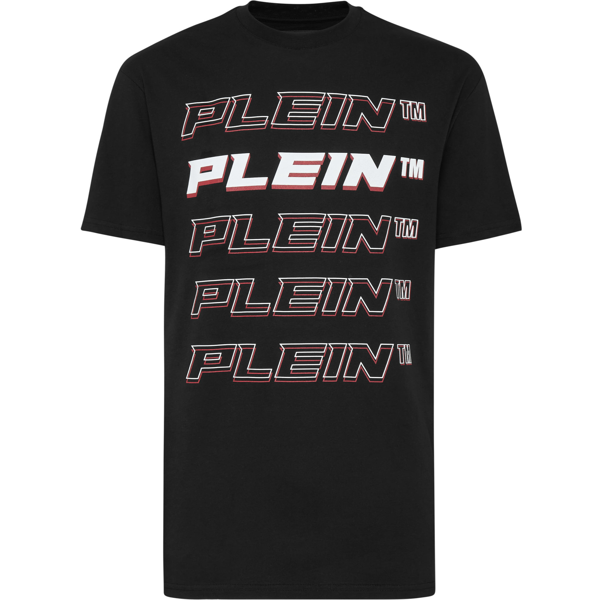 PHILIPP PLEIN Camiseta de cuello redondo y manga corta
