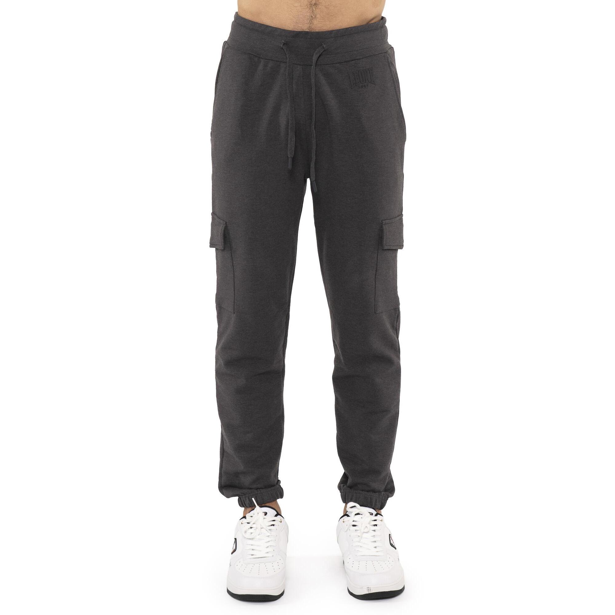 Pantalone cargo da uomo con logo piccolo 'Basic'