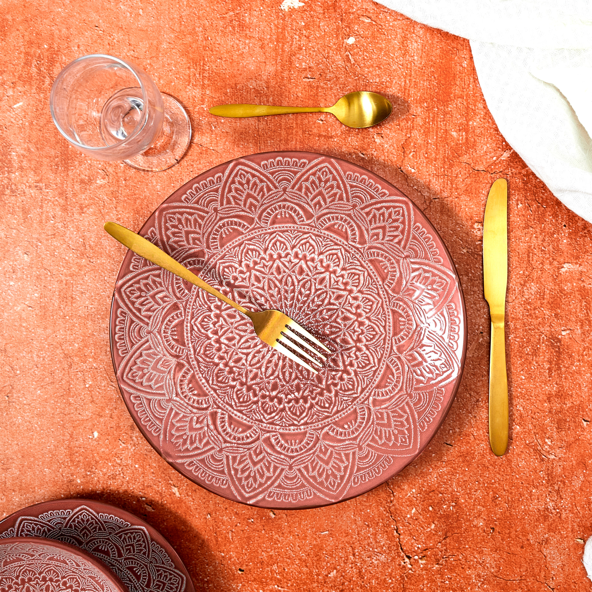 Assiette Sahara Terracotta D27cm