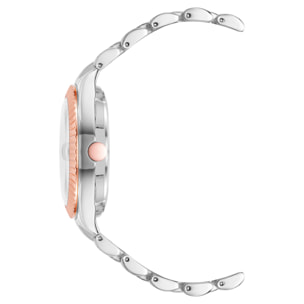 Reloj Nine West NW-2661SVRT Mujer Analogico Cuarzo con Correa de Metal