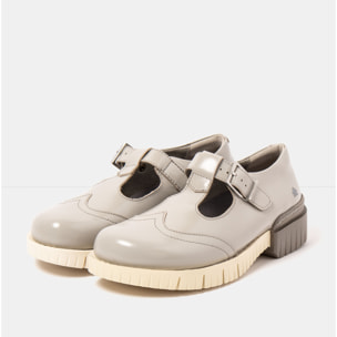 Zapatos 1834 NAPPA SHINNY CINDER /OXFORD color Cinder