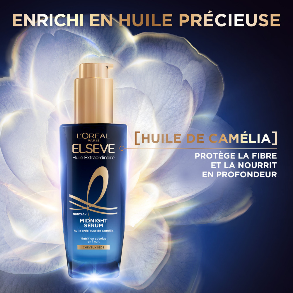 L'Oréal Paris Elsève Huile Extraordinaire Midnight Sérum 100ml