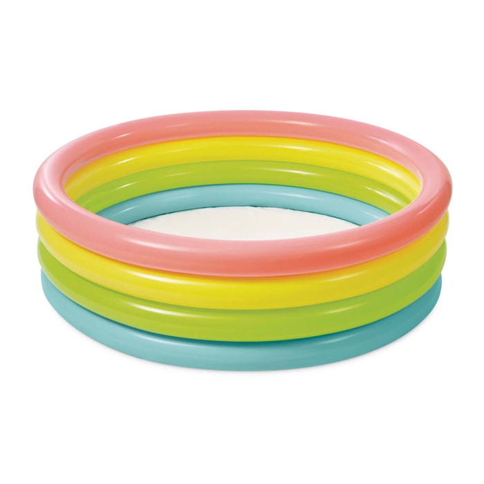 Intex Piscina Sunset Glow, Quattro Anelli, 168x46 cm