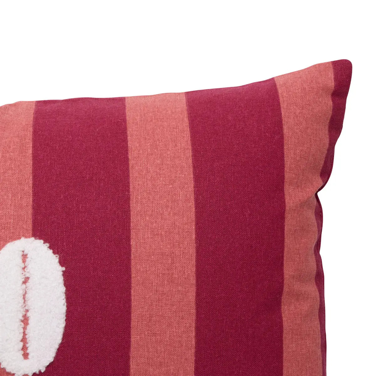 Coussin Bichette rectangulaire 30x50cm rouge