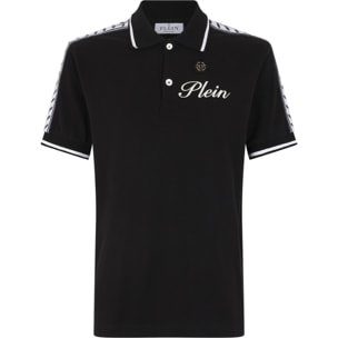 PHILIPP PLEIN Piquet Polo T-Shirt Plein Tennis