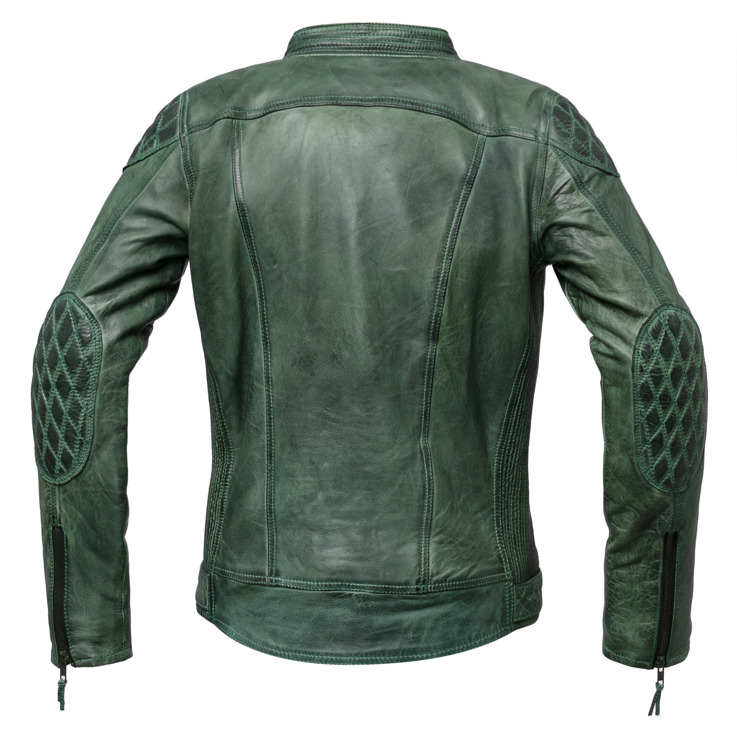 CHAQUETA DE CUERO DE CHICA ELECTRA GREEN INVICTUS