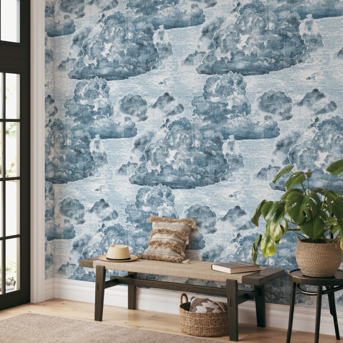 Carta da Parati Nuvole Vintage