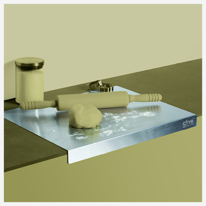 Planche à pétrir inox 50x40cm