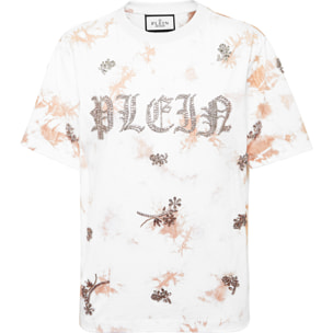 PHILIPP PLEIN Camiseta Hombre Fit FLOWERS