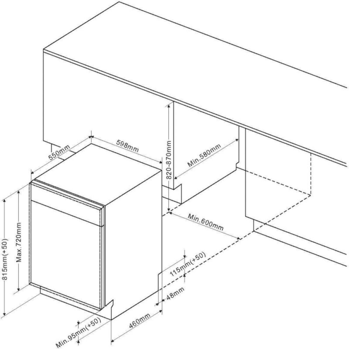 Lave vaisselle encastrable DE DIETRICH DBJ422DQX