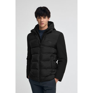 Chaqueta Cenit negra con logo Polo Club