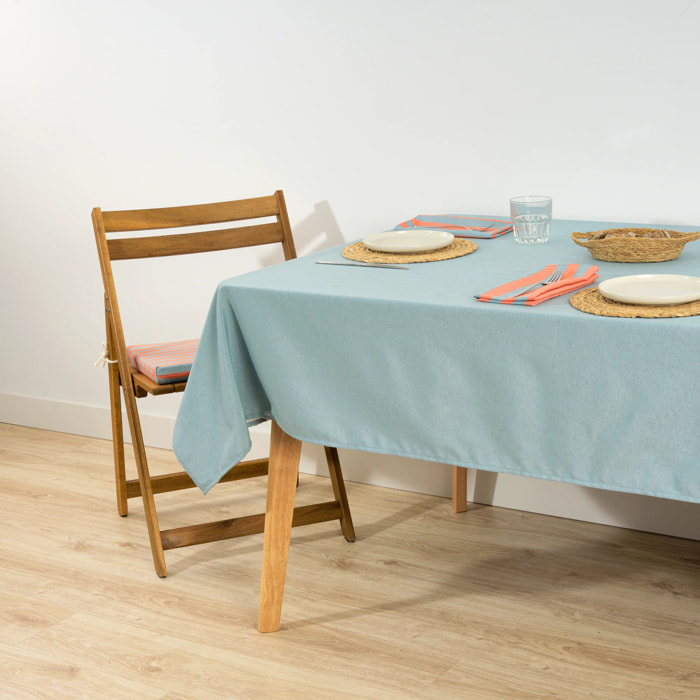 Nappe en tissu jacquard Maglia uni Eau