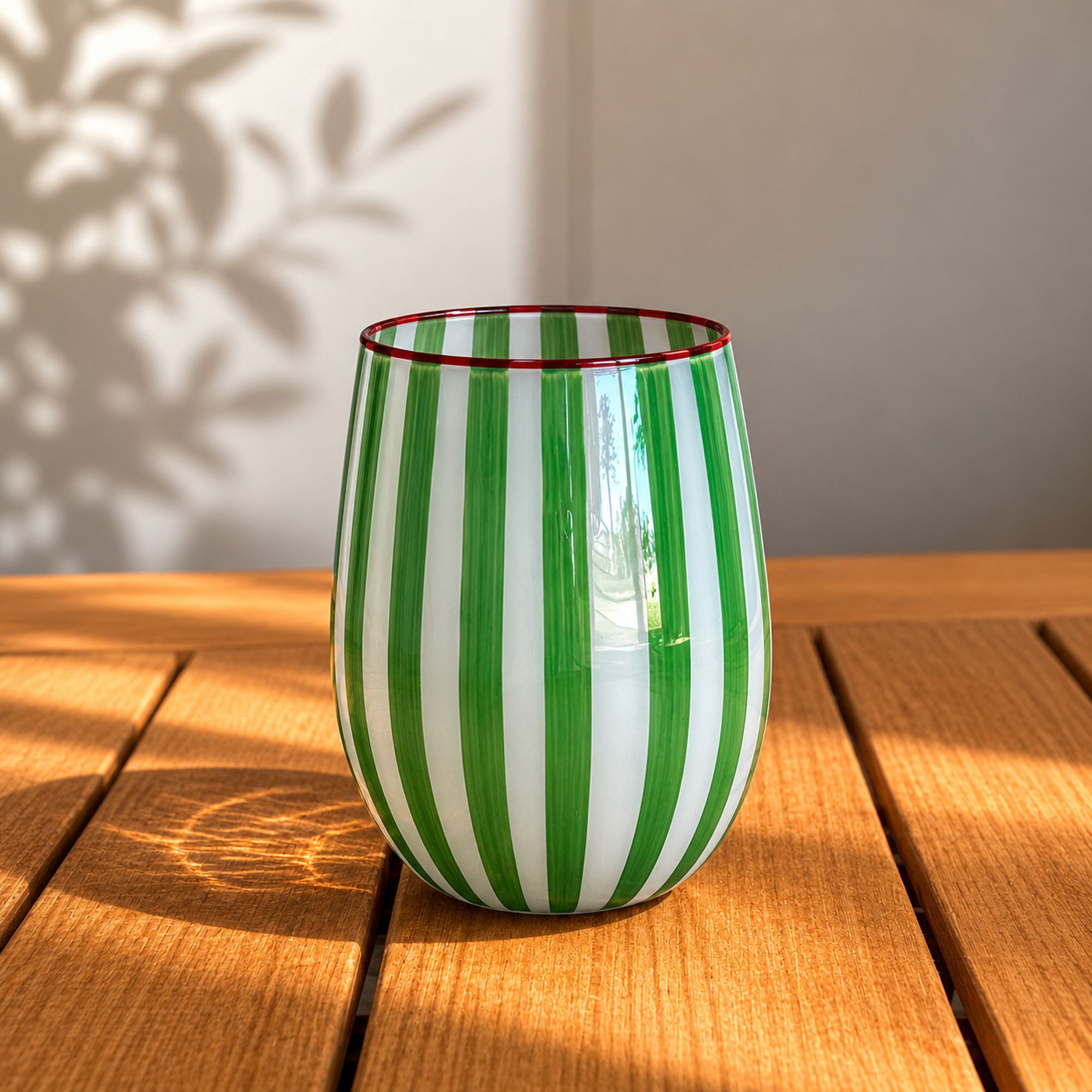 Lot de 3 verres à eau 27cl vert CIRCUS