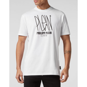 PHILIPP PLEIN Camiseta de cuello redondo y manga corta SKULL