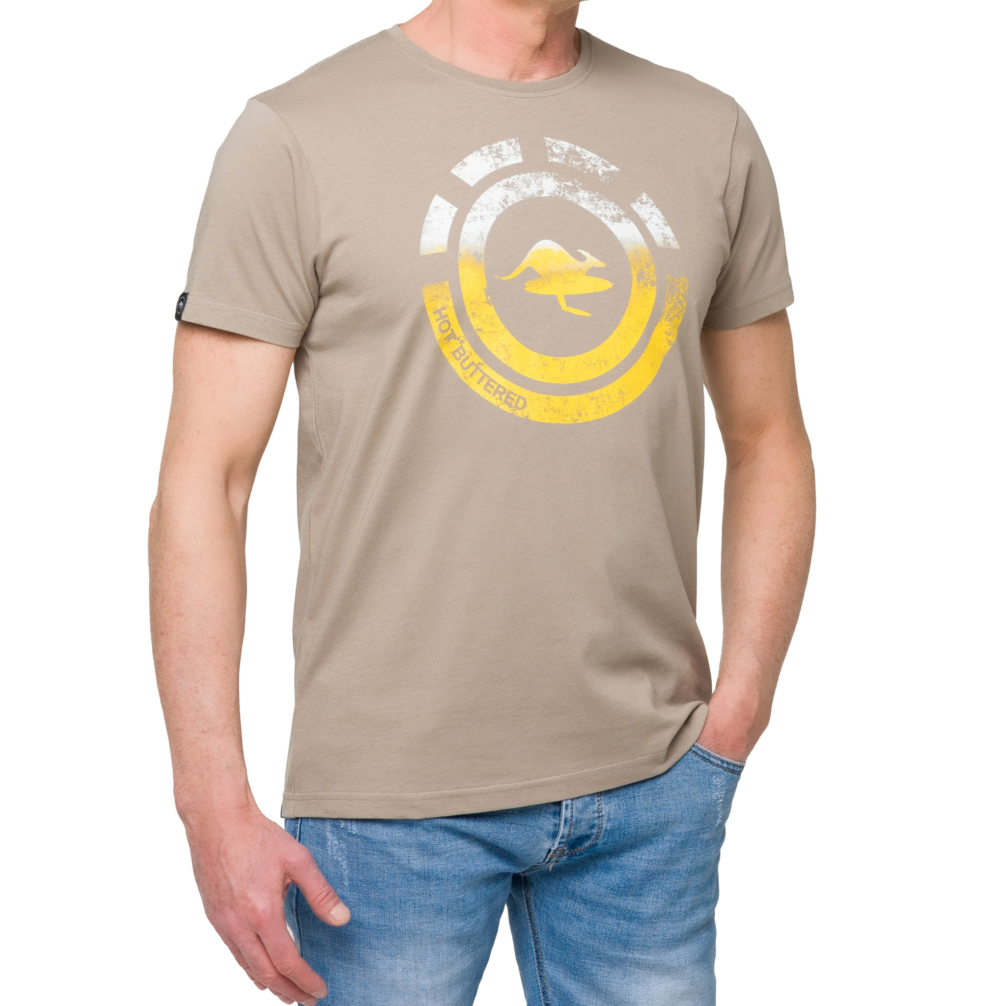 T-shirt in cotone 150 gr Hot Buttered Nahua Cachi.