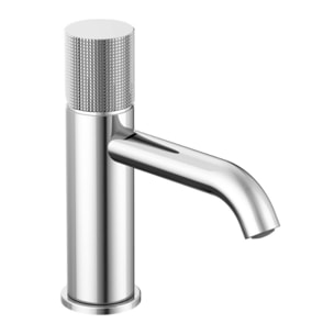 Mitigeur lavabo bec bas PAINI Jewel chromé avec vidage clic clac