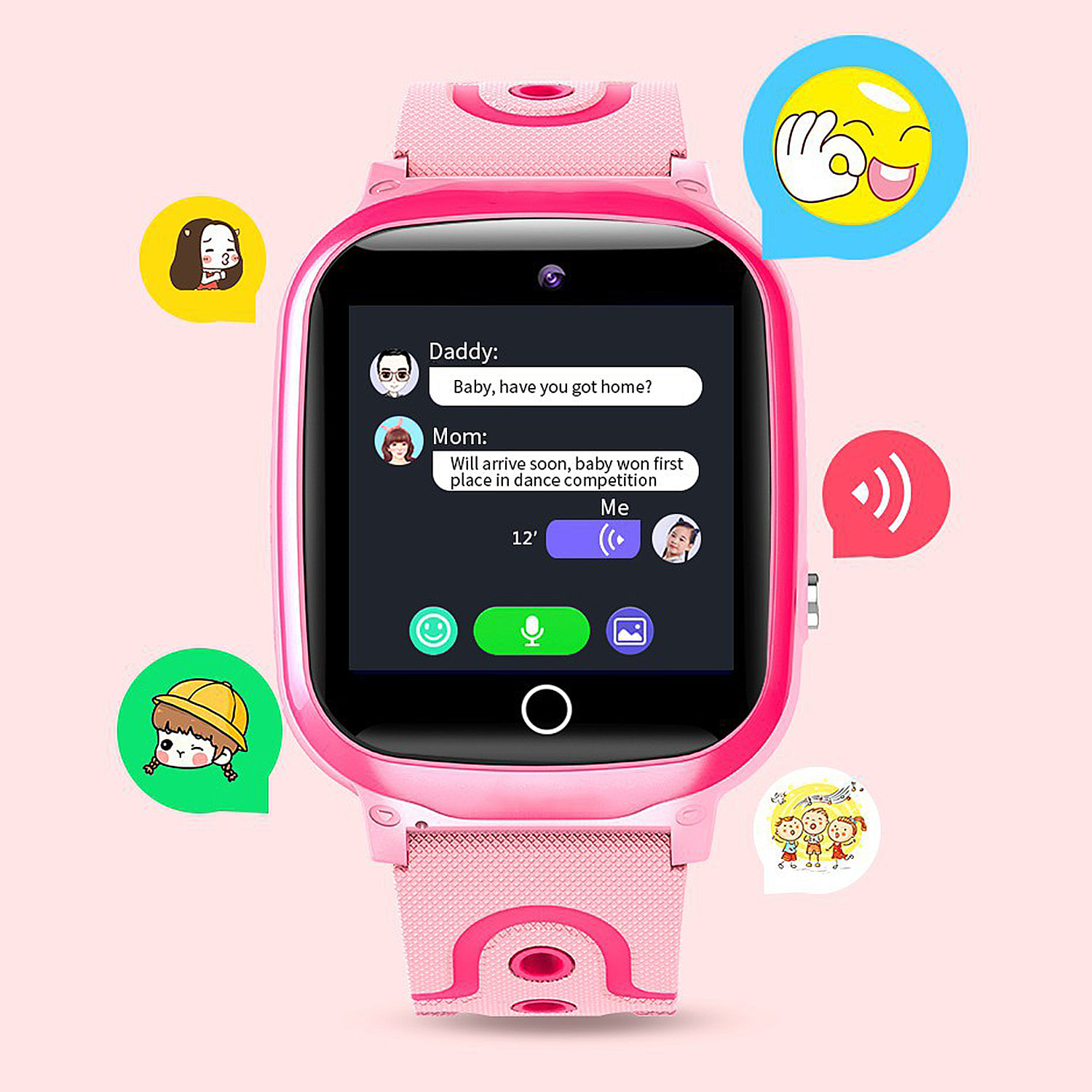 Smartwatch infantil Q13 localizador GPS + LSB + Wifi. Con cámara, pantalla de 1,44, intercomunicador y llamadas.
