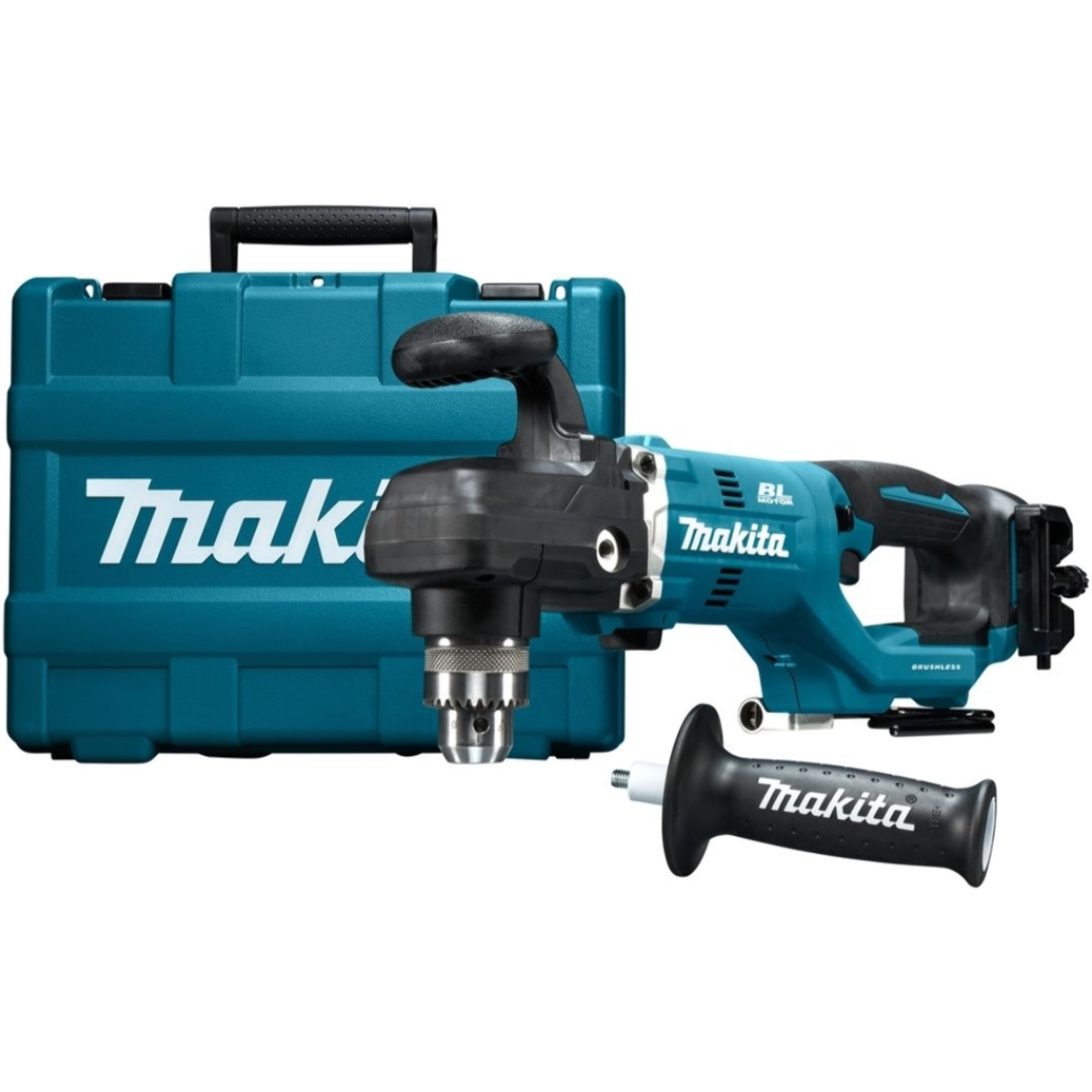 Perceuse d'angle 18V 13mm - MAKITA - sans batterie, ni chargeur - batterie - DDA450ZK