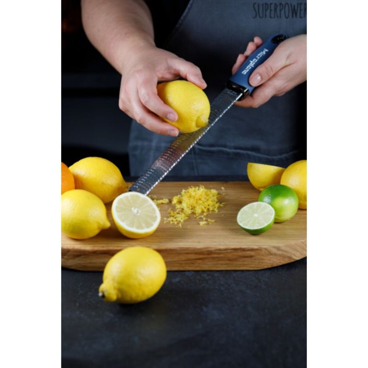 Zesteur MICROPLANE Premium Bleu Denim