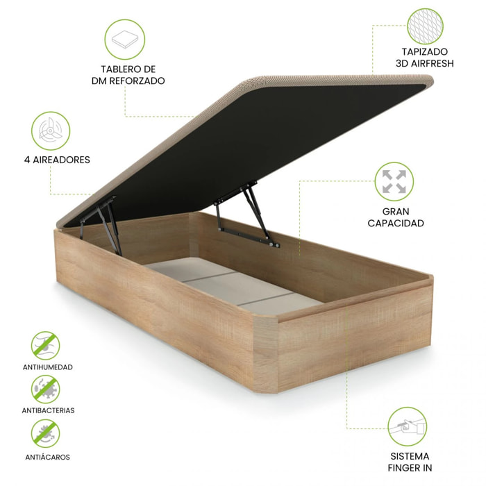 Canapé Luxury 3D Roble