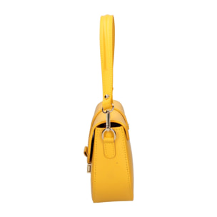 Borsa a spalla da donna - Modello False - Vera pelle - 27.0 x 15.0 x 7.0 cm