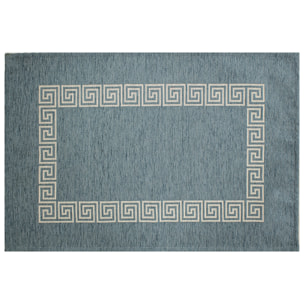 TAPPETO DA CUCINA DIS.CIPRO COL.AZZURRO TOPAZIO 57X85 CM CON ANTISCIVOLO