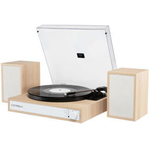 Platine vinyle VICTROLA HARMONY BT BOIS NATUREL