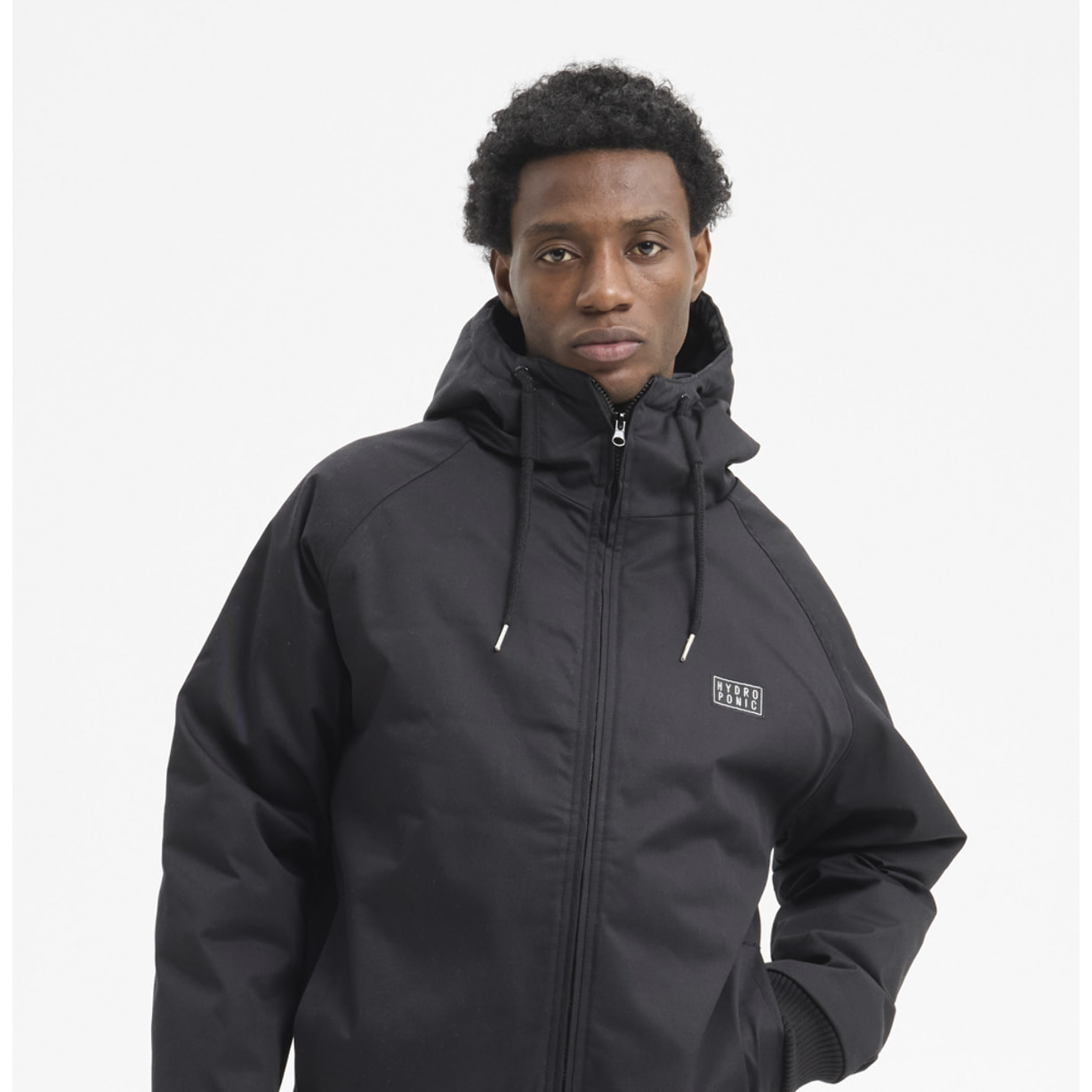 Chaqueta acolchada con capucha Hydroponic