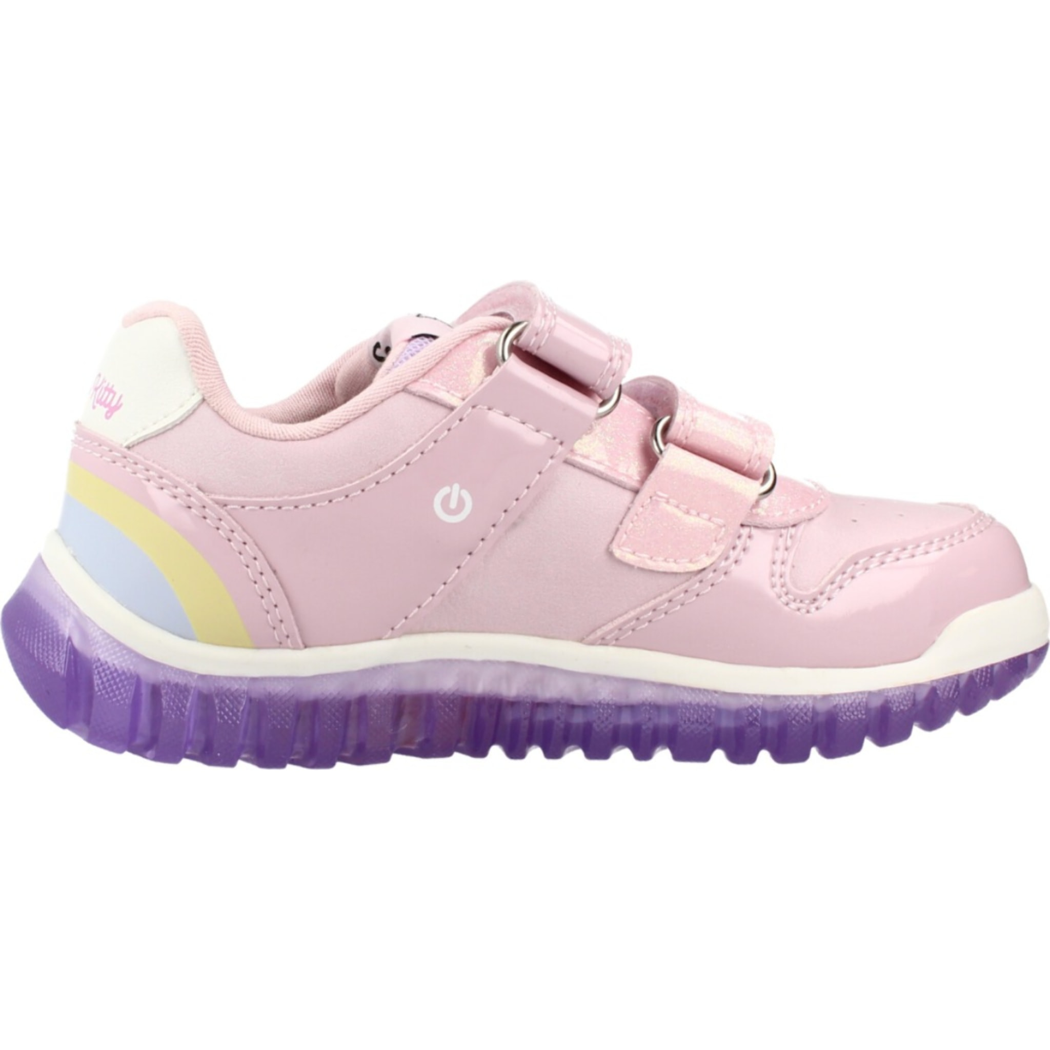 Zapatillas Niña de la marca GEOX  modelo B6661B 05402 B LIGHTYLOO ROSA