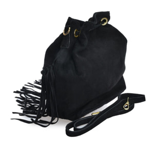 Borsa a tracolla Anna Luchini Nero