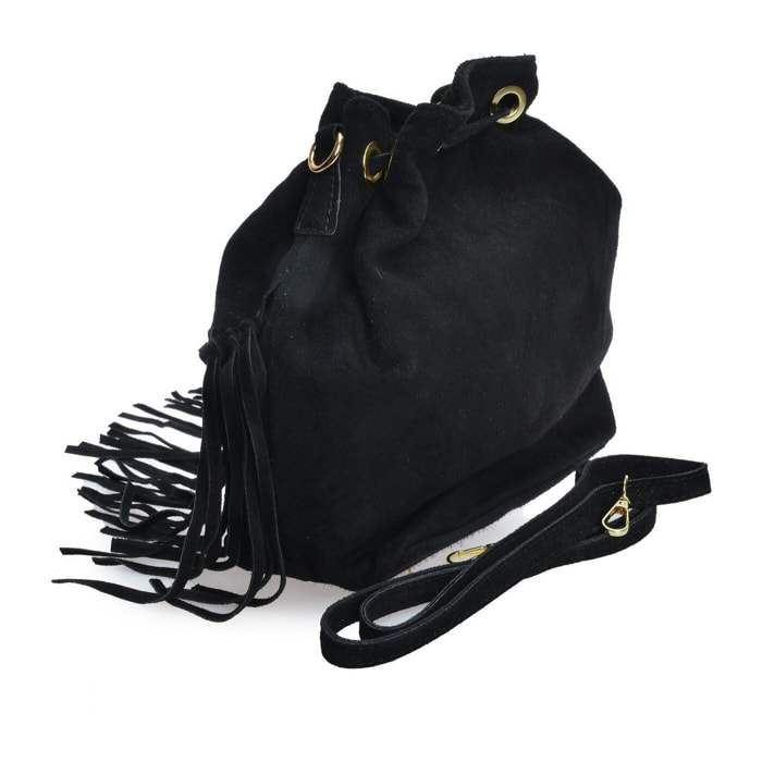 Borsa a tracolla Anna Luchini Nero