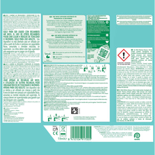 Air Wick Ambientador Eléctrico - Ambientador difusor inteligente con tecnología Anti-Fading con aroma a Nenuco - Aparato y Recambio