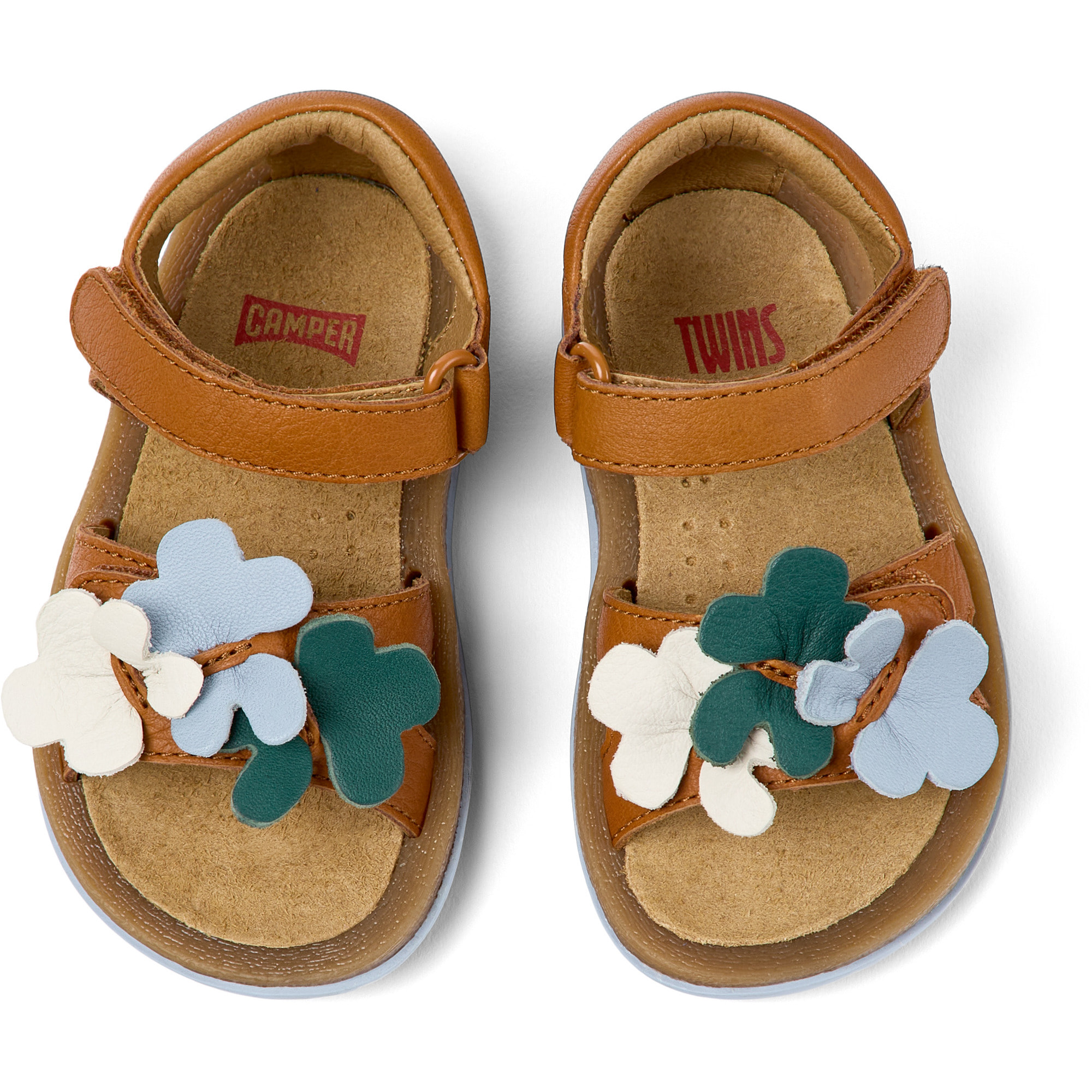 Sandalias - CAMPER Bicho - Marron - Cuero liso