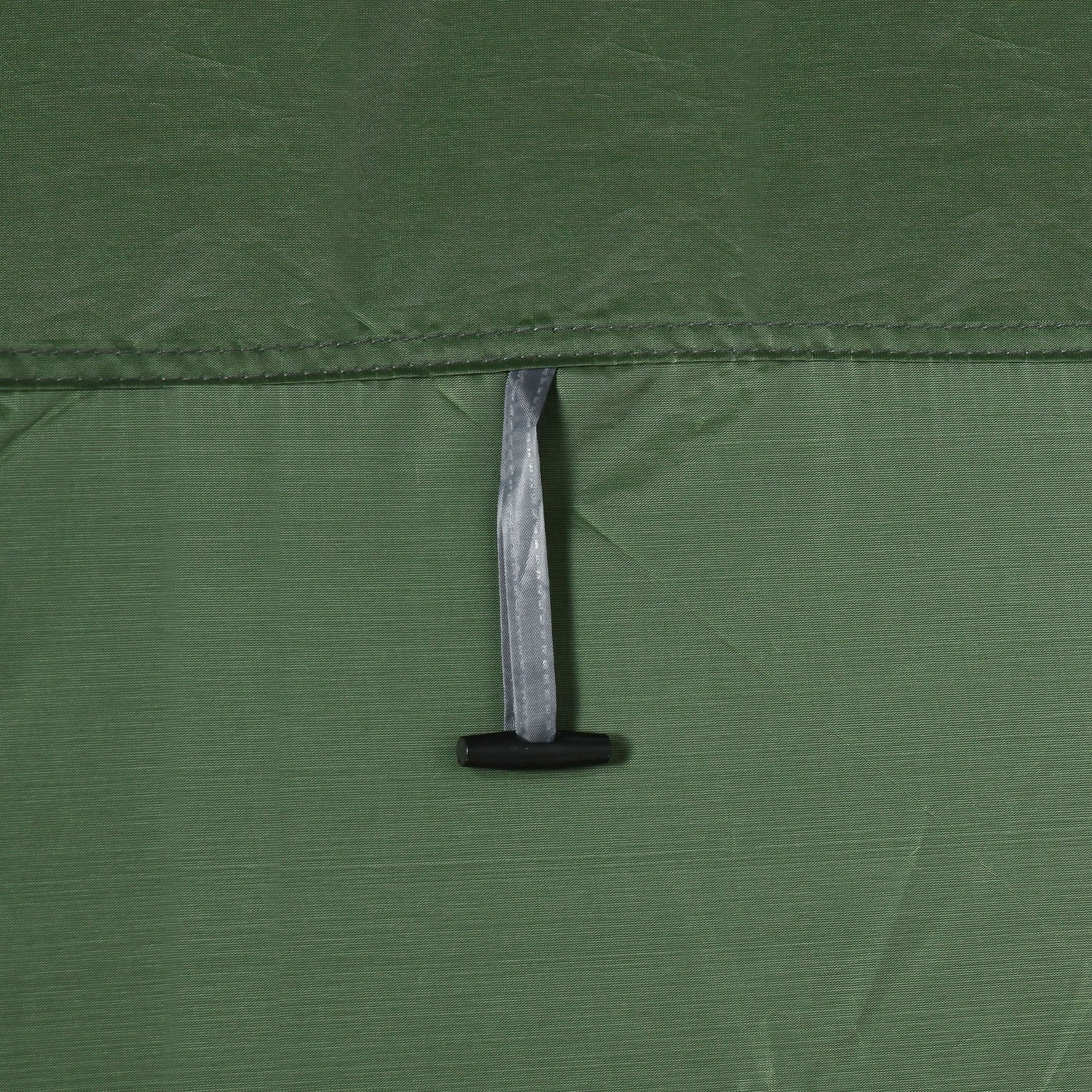 Tienda de Campaña Instantánea Pop-Up Tienda de Ducha Camping Portátil con Gancho Bolsillo Bolsa de Transporte y UV 20+ para Baño Vestuario Cambiador 126x124x189 cm Verde Oliva