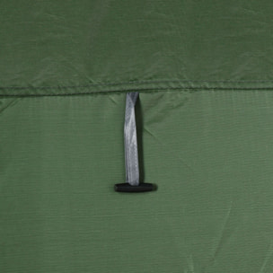 Tienda de Campaña Instantánea Pop-Up Tienda de Ducha Camping Portátil con Gancho Bolsillo Bolsa de Transporte y UV 20+ para Baño Vestuario Cambiador 126x124x189 cm Verde Oliva