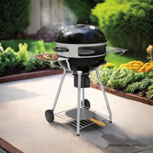 Four à pizza pour barbecue au charbon Ø57 cm – 3 pièces