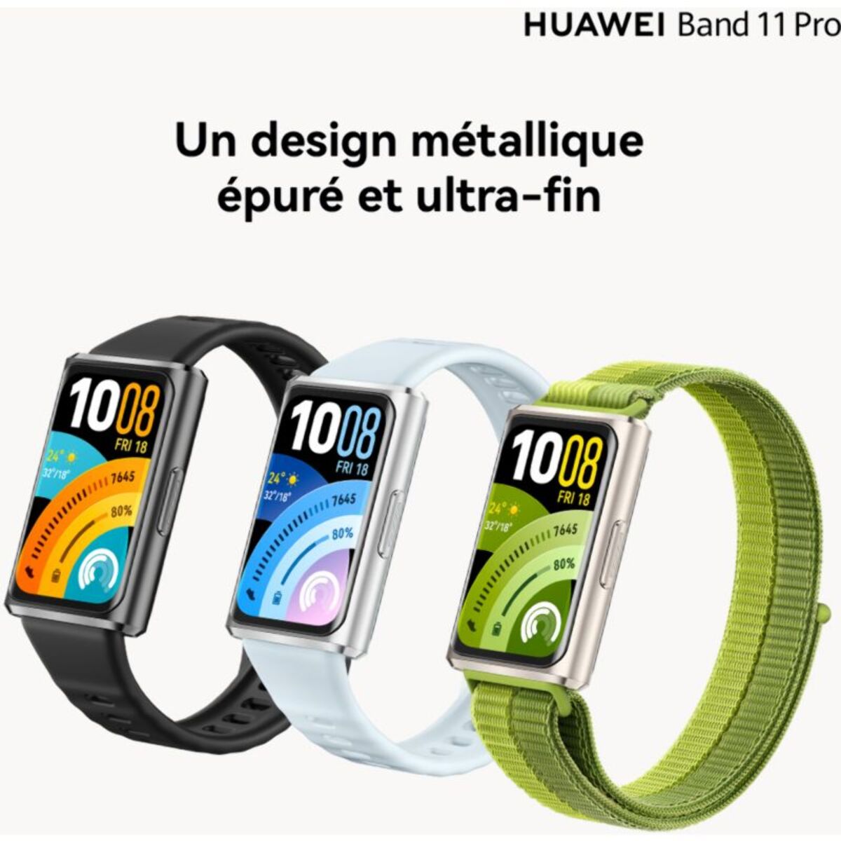 Montre HUAWEI Band 11 Pro Noir