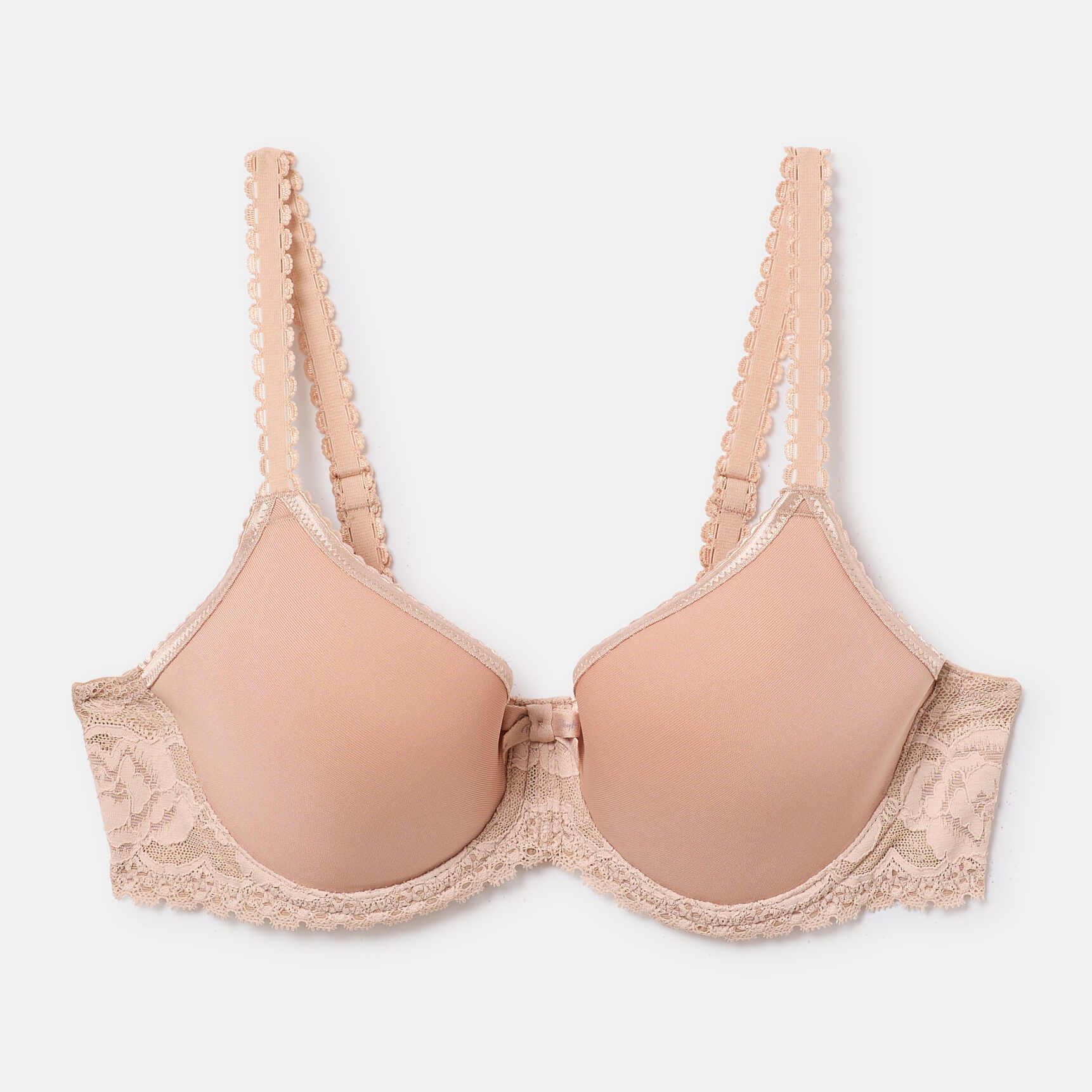 Sujetador con aros Spacer Flower Elegance con encaje reciclado