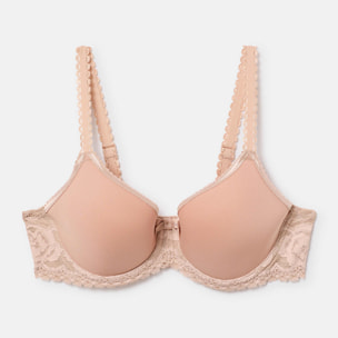 Sujetador con aros Spacer Flower Elegance con encaje reciclado