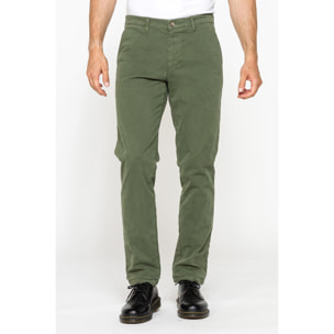 PANTALONE CHINO MOD. 624 IN GABARDINA STRETCH PESANTE