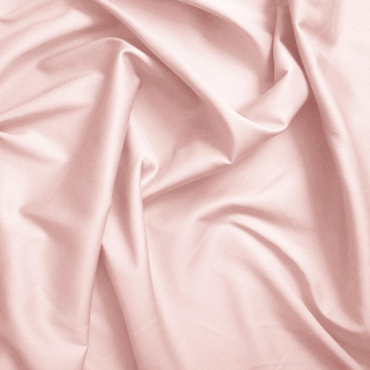 Drap plat ''Prémium'' - Couleur Rose Dragée