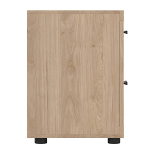 Mesita de Noche "Jarama" - 2 Cajones - Jackson Hickory