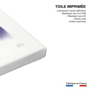 Tableau abstrait Look For the Rainbow Toile imprimée