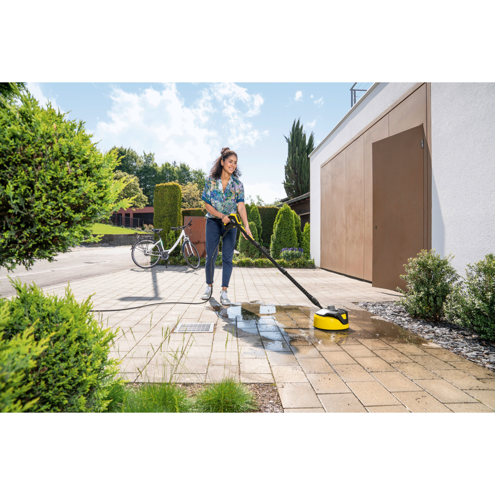 Brosse rotative terrasse Karcher T-Racer T 5 - accessoire NHP K2/K3/K4/K5/K7