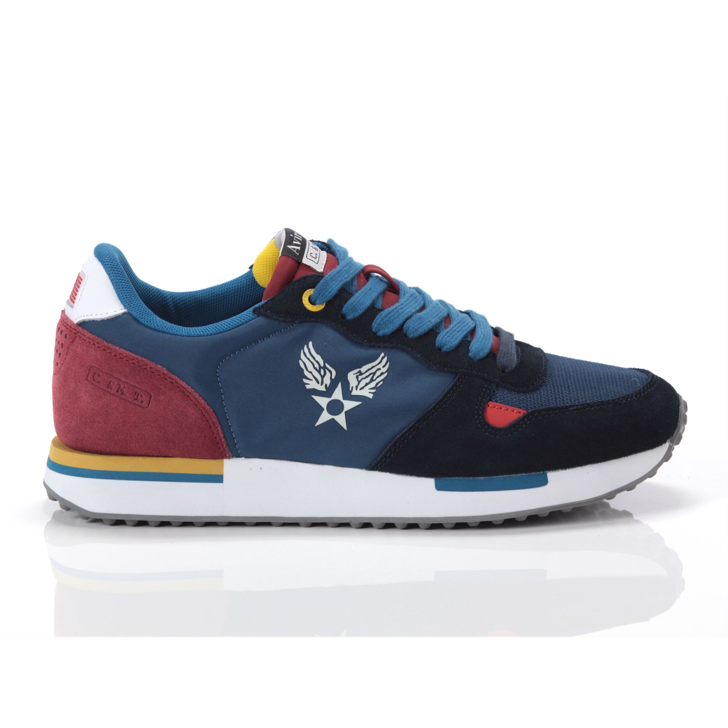 Sneakers Avirex Isaac Deep Phonebox Blu