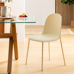 Chaise "Asan" crème